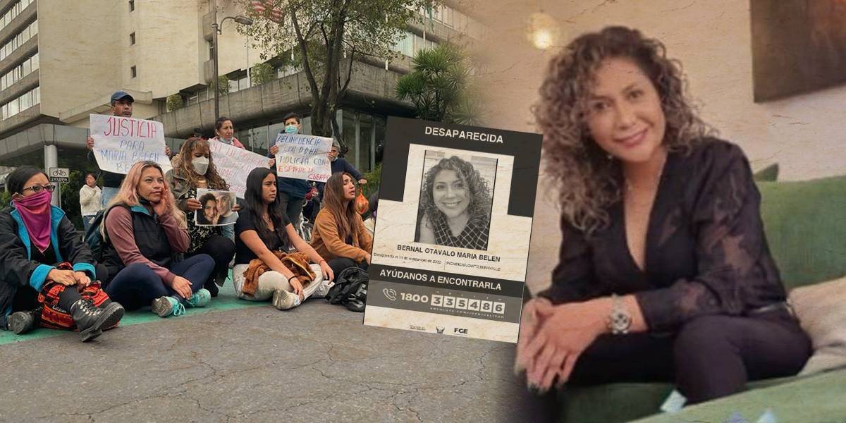 Se convoca a marcha por la desaparición de María Belén Bernal