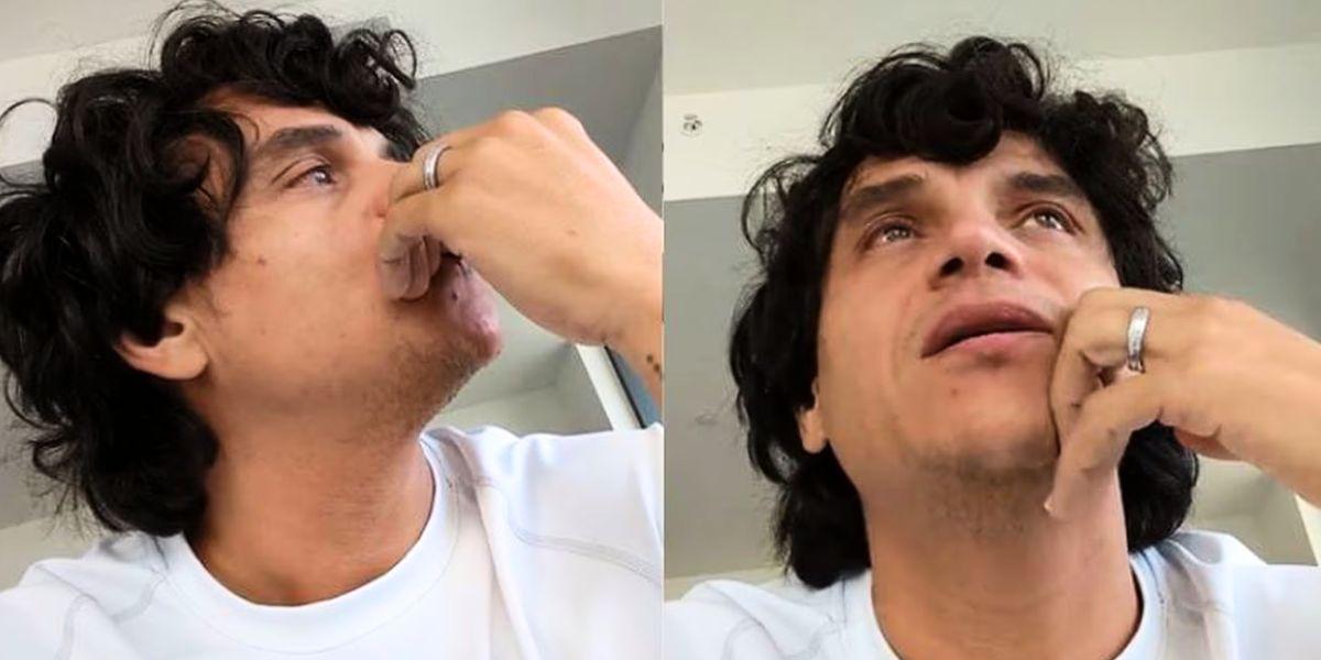 En lágrimas, Silvestre Dangond graba preocupante transmisión en vivo: Ya no aguanto más