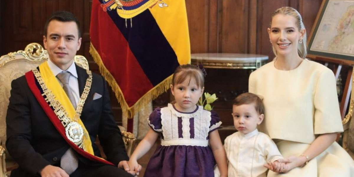 ¿Quiénes son los hijos de Daniel Noboa?