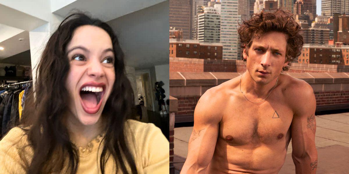 Rosalía reacciona a la sensual sesión de fotos de su nueva pareja, Jeremy Allen White