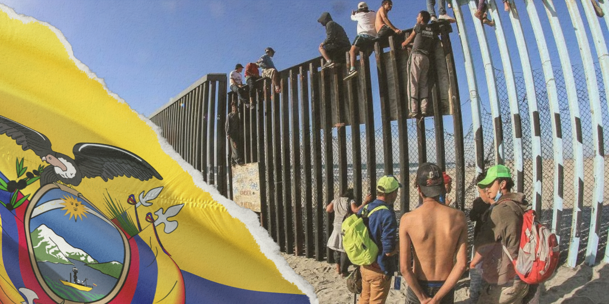Migración a EE.UU.: mujer ecuatoriana se fracturó las piernas y brazos tras caer del muro fronterizo