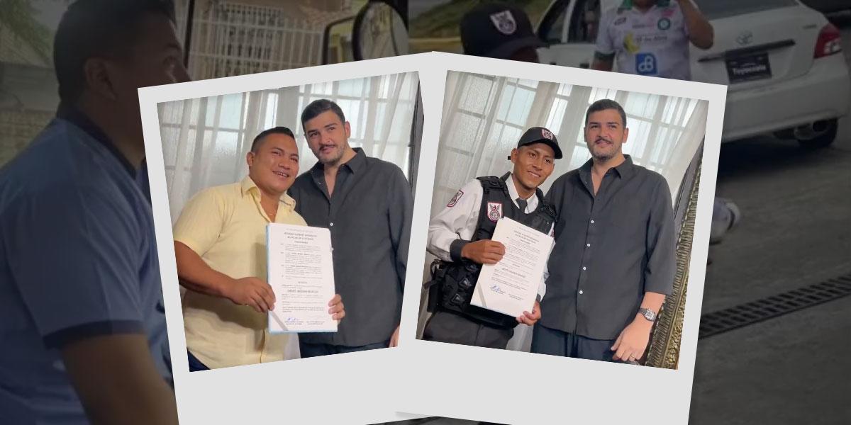 Ecuador bajo ataque: Guayaquil condecora a dos de sus ciudadanos y los nombra héroes urbanos