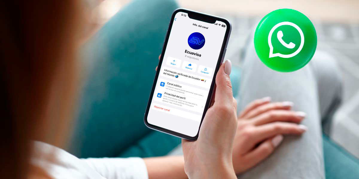 ¡Ecuavisa ya tiene canal de Whatsapp! Síguenos para que estes al día con las noticias de Ecuador y del mundo