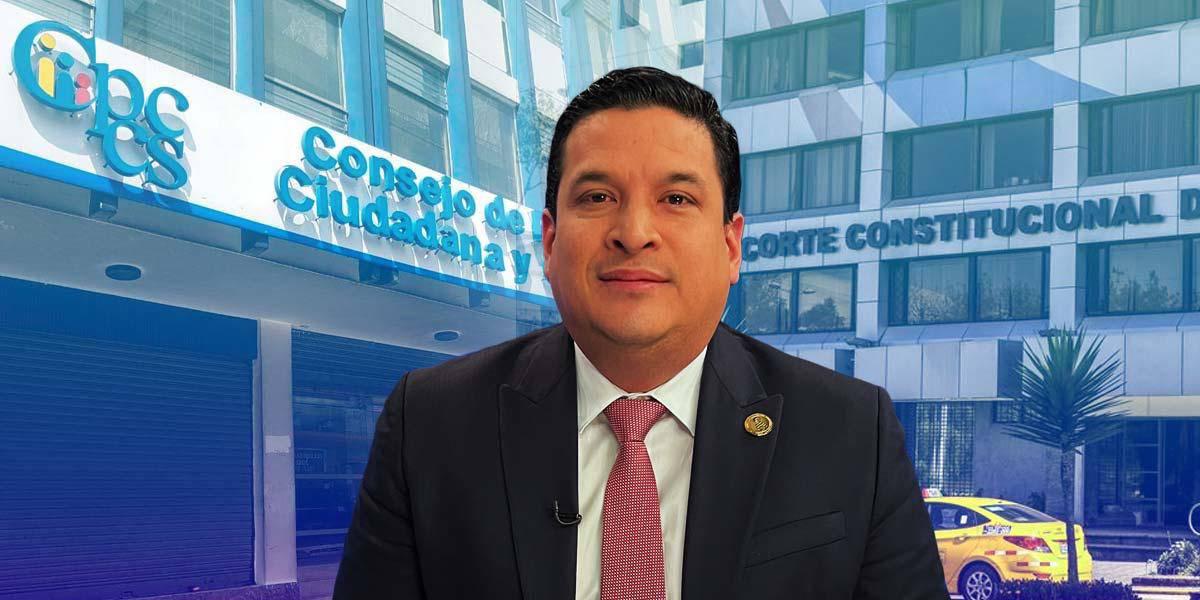 Alembert Vera fue destituido como presidente del Consejo de Participación Ciudadana por la Corte Constitucional