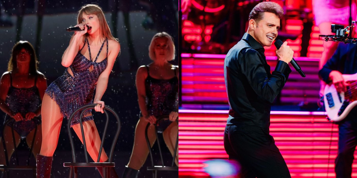 Luis Miguel sorprende a sus fans al publicar una foto junto a Taylor Swift