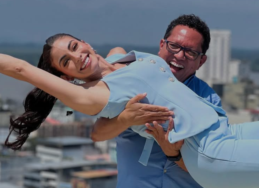 Virginia Limongi, Tito Mite y Henry Bustamante en una imagen de archivo.