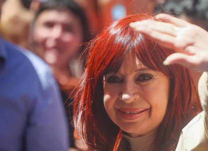 Fotografía de archivo de la expresidenta argentina Cristina Fernández (2007 - 2015).