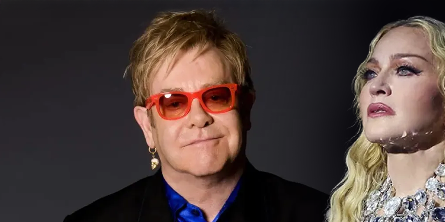Madonna y Elton John se reconcilian tras años de amargas disputas