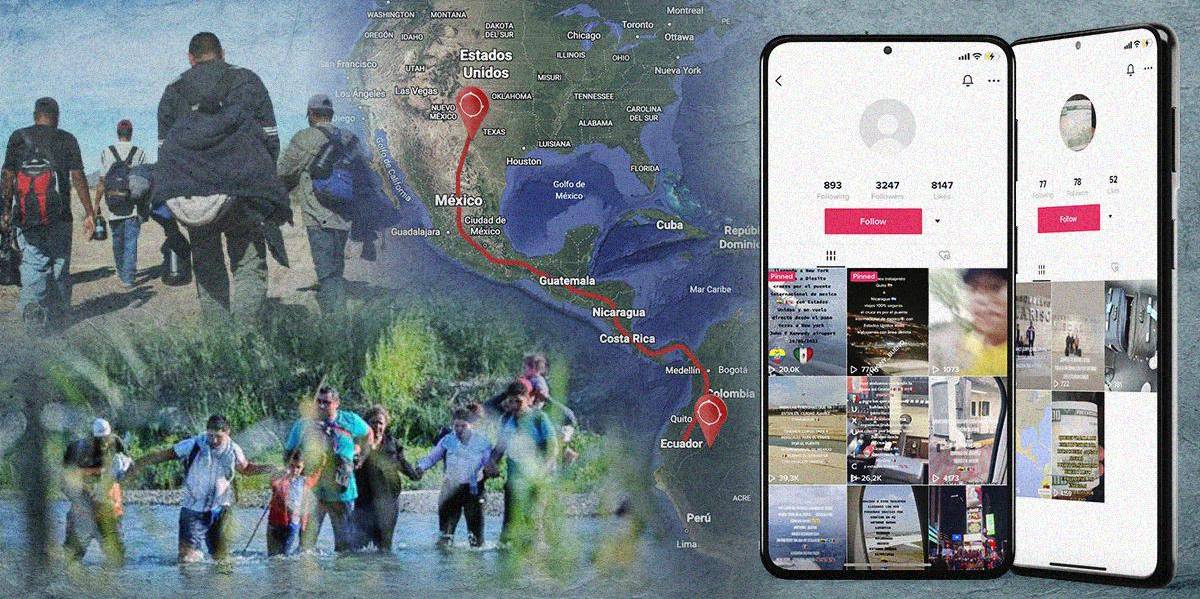 'Coyoteros' promocionan en TikTok viajes ilegales a Estados Unidos para ecuatorianos