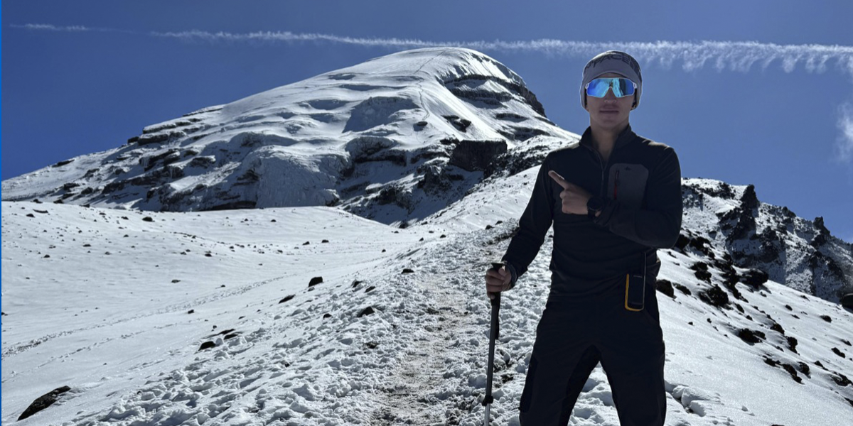 El policía Marcelo Segovia se entrena al máximo para coronar el Everest sin oxígeno