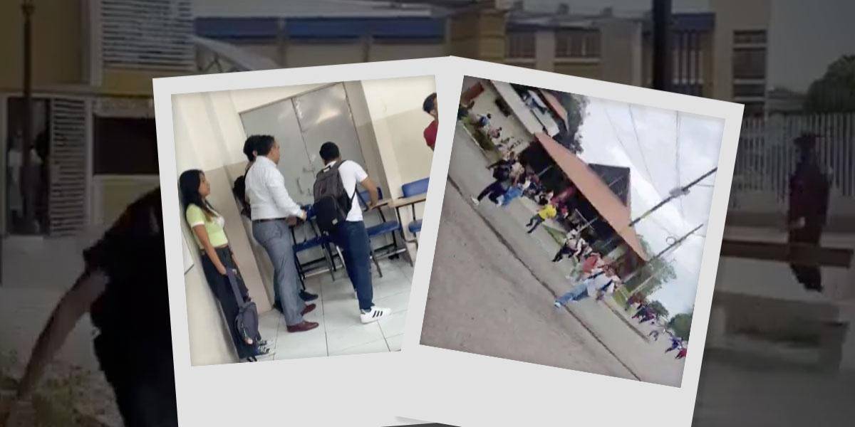 Estudiantes de universidades en Machala, Quevedo y Guayaquil evacuan tras violencia en Ecuador