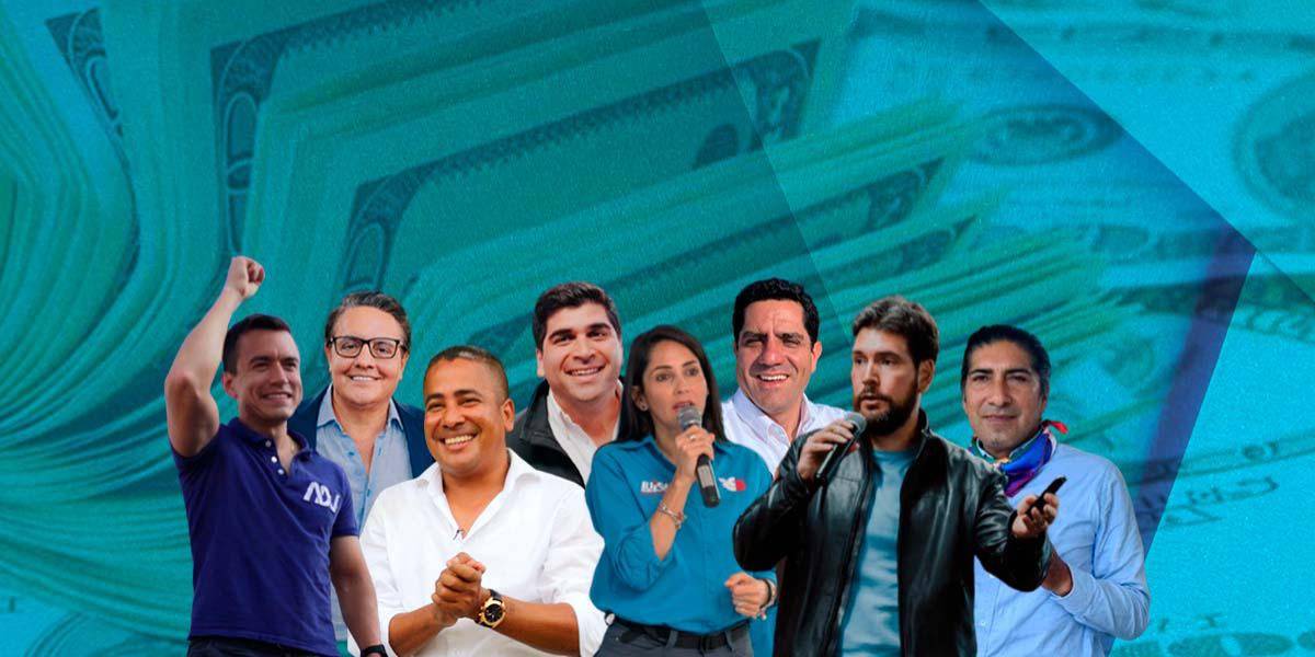Elecciones Ecuador 2023 | Hay un candidato a la Presidencia que presupuesta USD 3 millones para la campaña; ¿cuánto gastarán los demás?