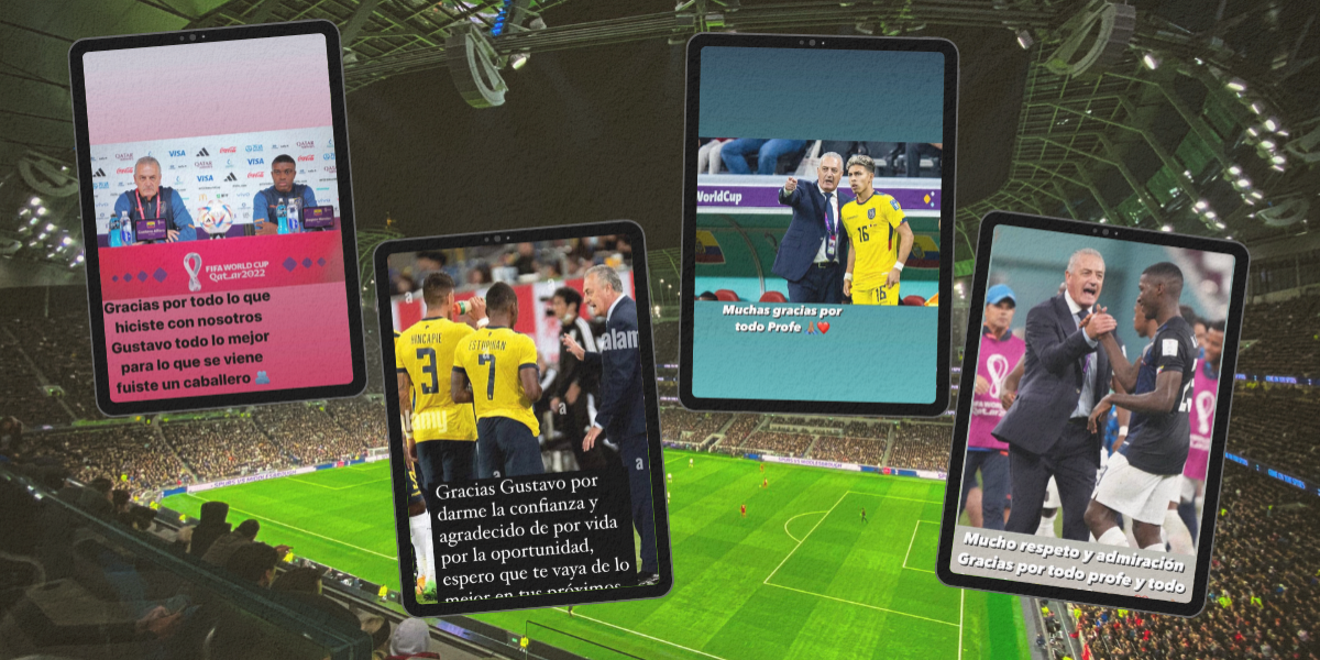 Así reaccionaron los jugadores de Ecuador ante la salida de Gustavo Alfaro