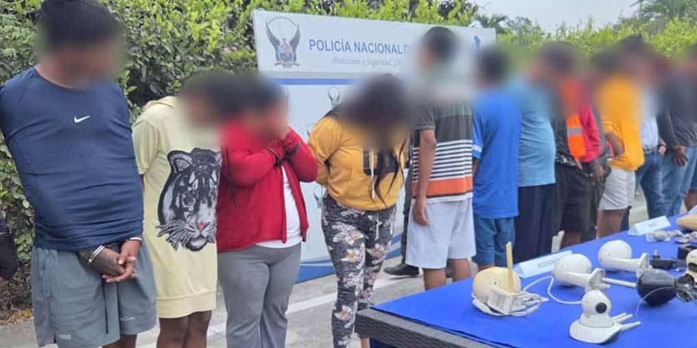 Armas, droga y cámaras, tras operativo en San Francisco por el coche bomba en Guayaquil