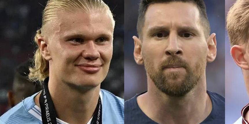 Messi, Haaland y De Bruyne, candidatos a mejor jugador de la temporada 22/23 de la UEFA