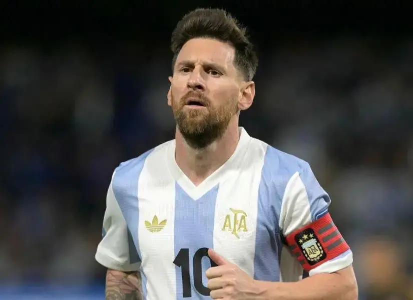 Leo Messi, leyenda de Argentina.