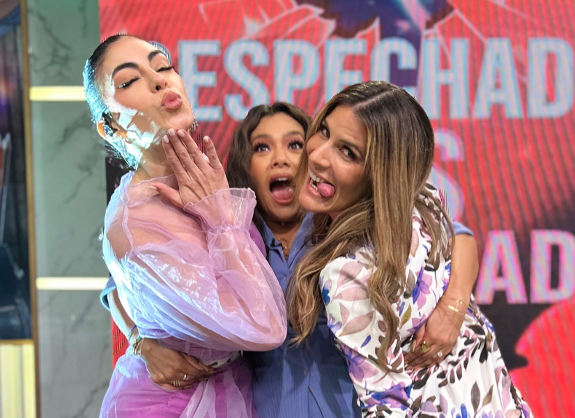 Virginia Limongi, Dora West y Gaby Díaz en una imagen de archivo.