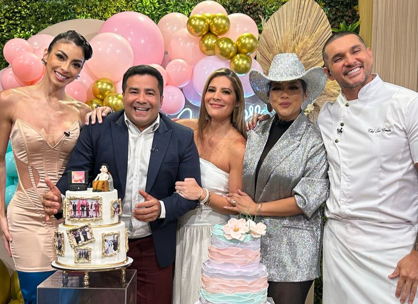 Virginia Limongi, Henry Bustamante, Gaby Díaz, Dora West y José Urrutia en uns imagen de archivo.