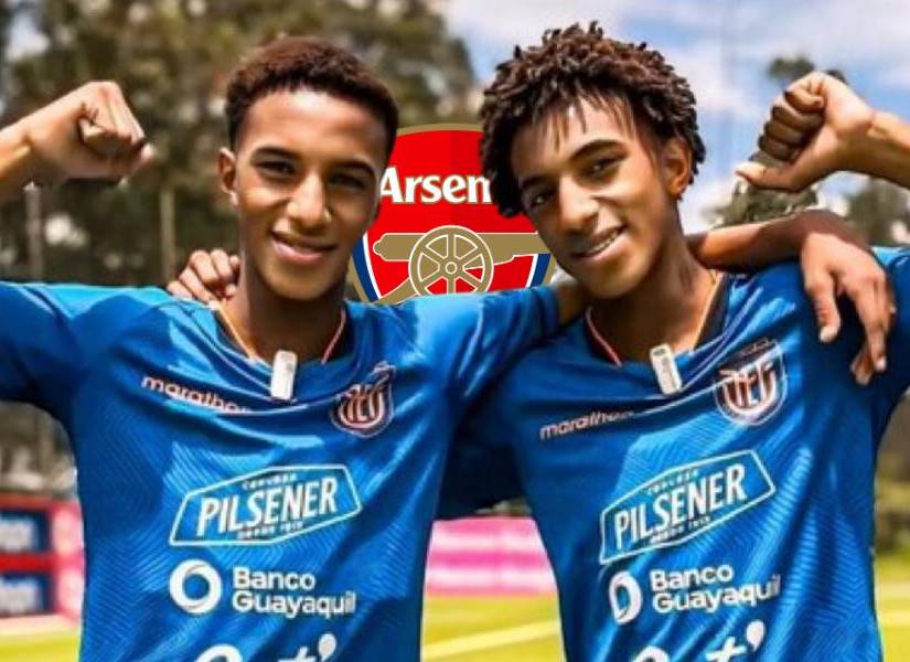 Holger y Edwin Quintero serán los nuevos jugadores del Arsenal de Inglaterra para el 2027.