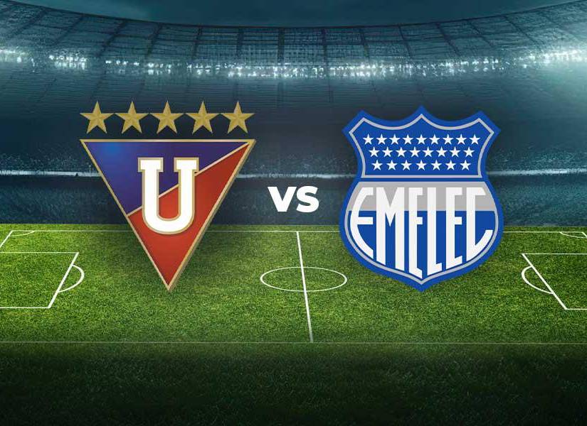 Liga y Emelec disputan el partido de la jornada de sábado en la Liga Pro.
