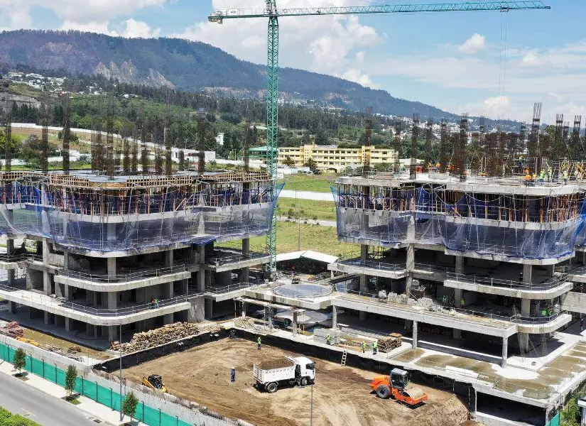 Foto referencial a crecimiento urbano en Quito.