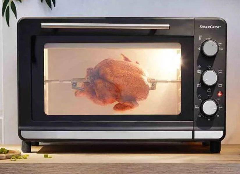 Imagen referencial del horno eléctrico desarrollado por la compañia alemana Lidl, electrodoméstico que buscar quitarle el reinado al Air Fryer.