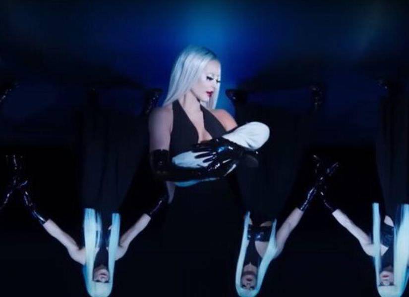 Kim Kardashian, una de las protagonistas de la 12va temporada de la serie antológica de Ryan Murphy, American Horror Story, en una imagen de archivo.