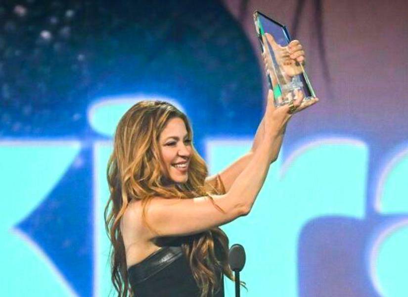 Shakira en los premios Billboard Mujeres Latinas en la música en una imagen de archivo.