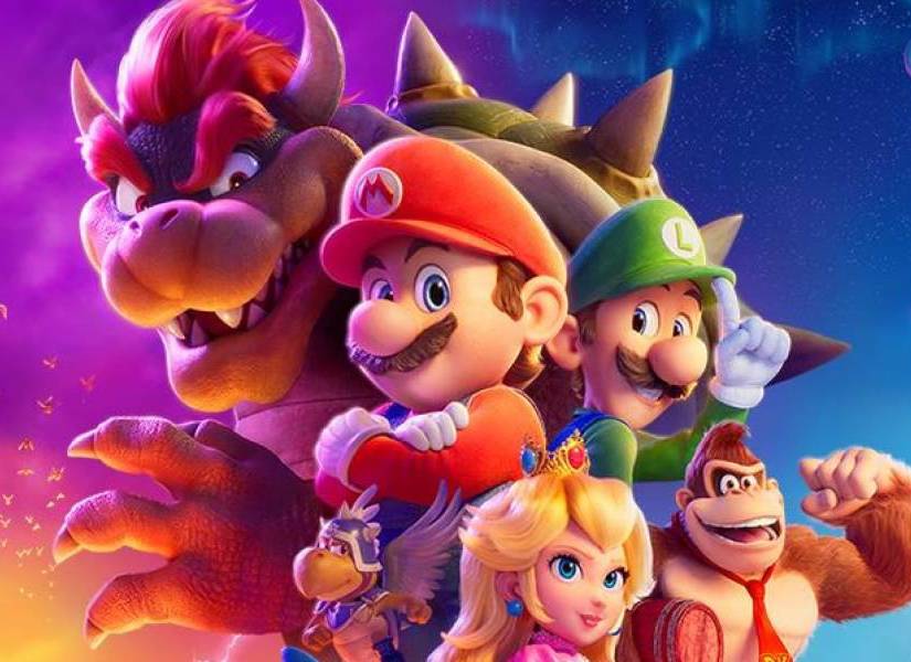 Poster oficial de Super Mario Bros: La Película