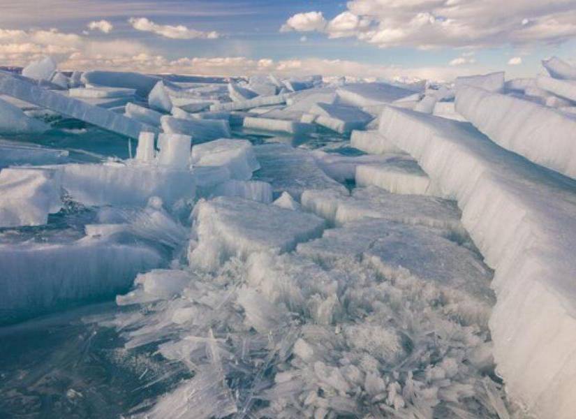 Imagen referencial a la Antártida, continente que registra bajos niveles de hielo, los cuales estás preocupando a la comunidad científica de todo el mundo.