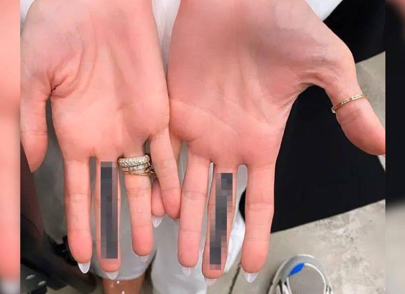 Captura de pantalla de la publicación que realizó el tatuador de celebridades, Mr. K, en una imagen de archivo.