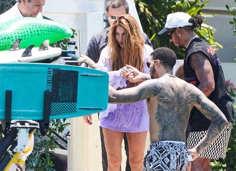 Shakira y Lewis Hamilton, las celebridades que supuestamente habrían sostenido citas a escondidas en España, según lo difundido por medios de comunicación del país ibérico.