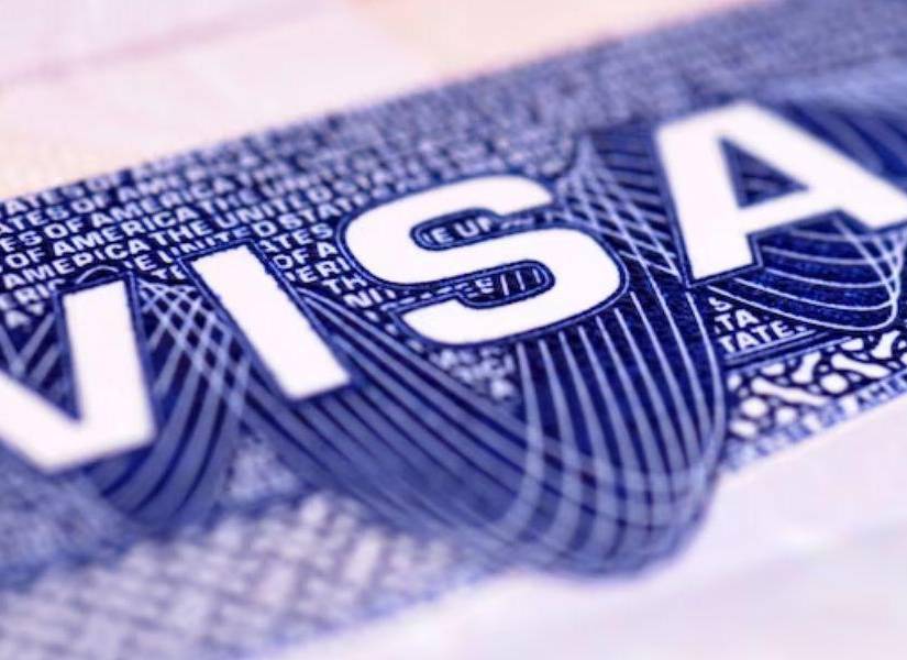 Imagen referencial de una visa americana, el documento migratorio que le permite a los ecuatorianos entrar de manera legal a EE.UU.