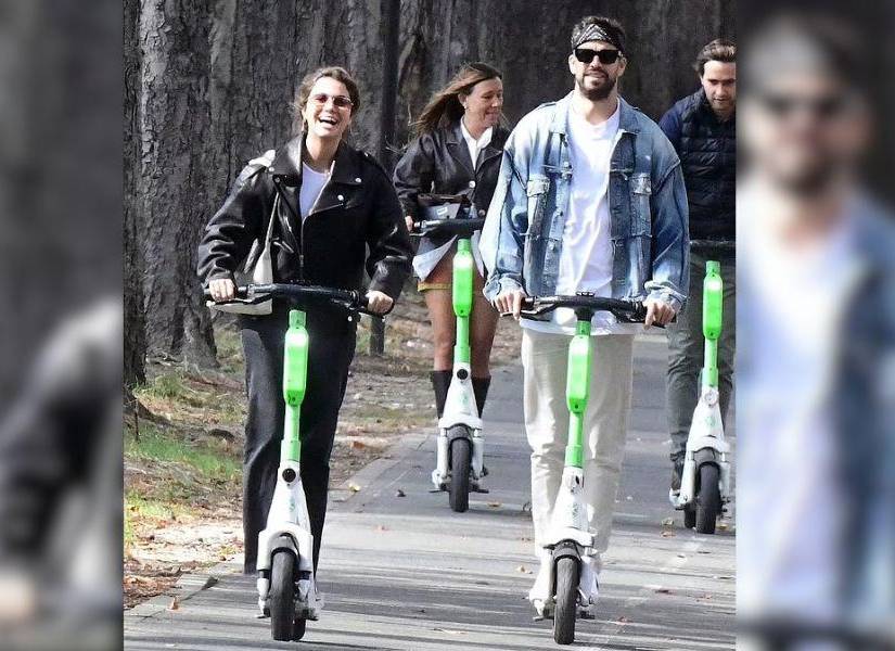 Gerard Piqué, la expareja de Shakira, junto a Clara Chía Marti, en una imagen de archivo.