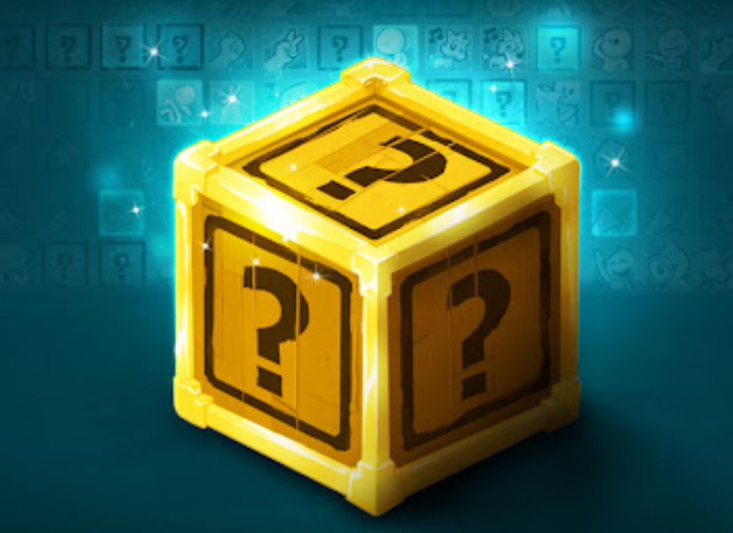 Caja misteriosa en una imagen de archivo.