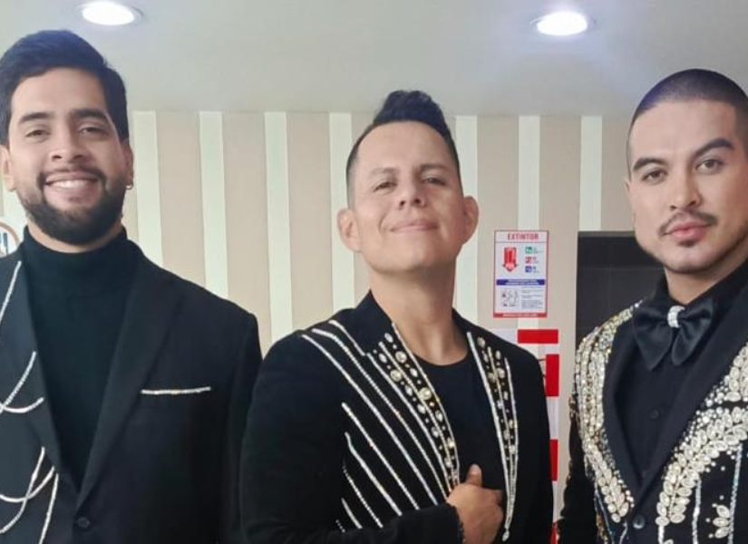 Toño Navarrete, Jhonatan Luna y Alejandro Montes de Oca en una imagen de archivo.