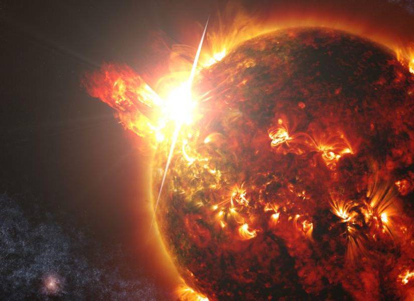 Imagen referencial al fin del mundo, en la que se puede apreciar a un planeta tierra ardiente a causa del cambio climático que lo está azotando.