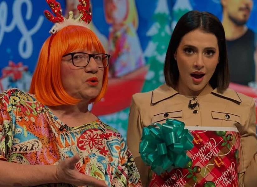 La vecina y Maka Gómez en una imagen de archivo.