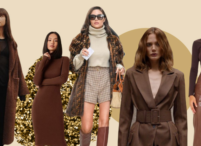 Imagen referencial al color chocolate.