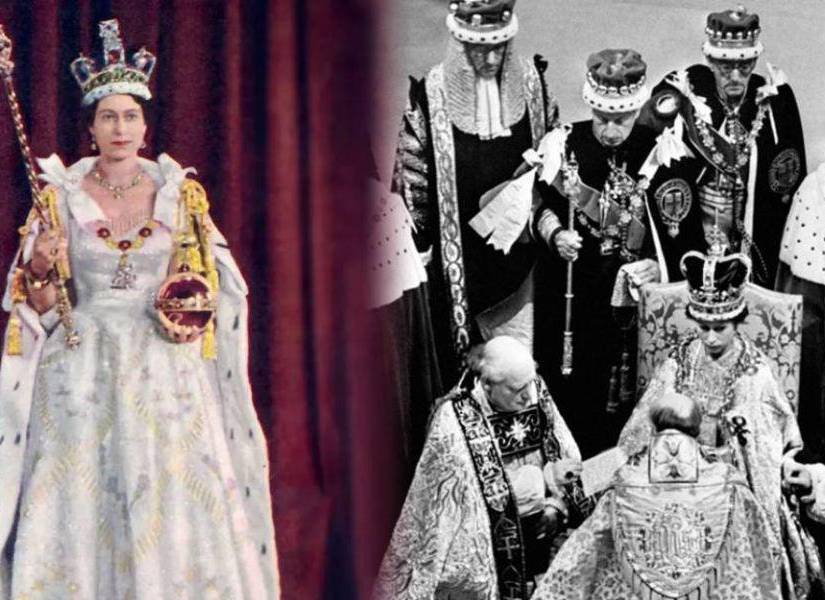 Coronación Reina Isabel II en una imagen de archivo.