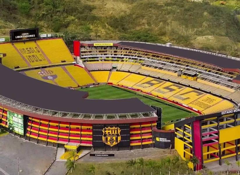 Estadio Monumental de Guayaquil.