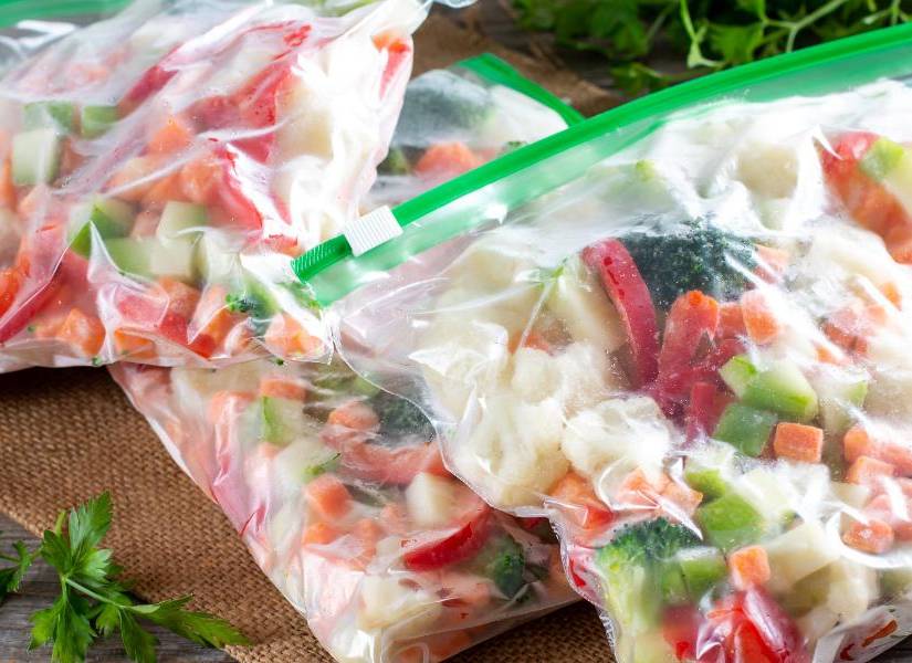 Imagen referencial a comida congelada.