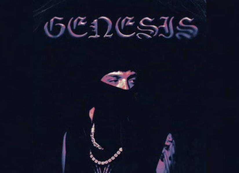 Portada del albúm Génesis del reconocido cantante y compositor mexicano Peso Pluma, el que sigue cosechando éxitos gracias al estreno de su reciente tema titulado Lady Gaga.
