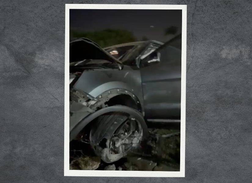 Imagen del accidente.