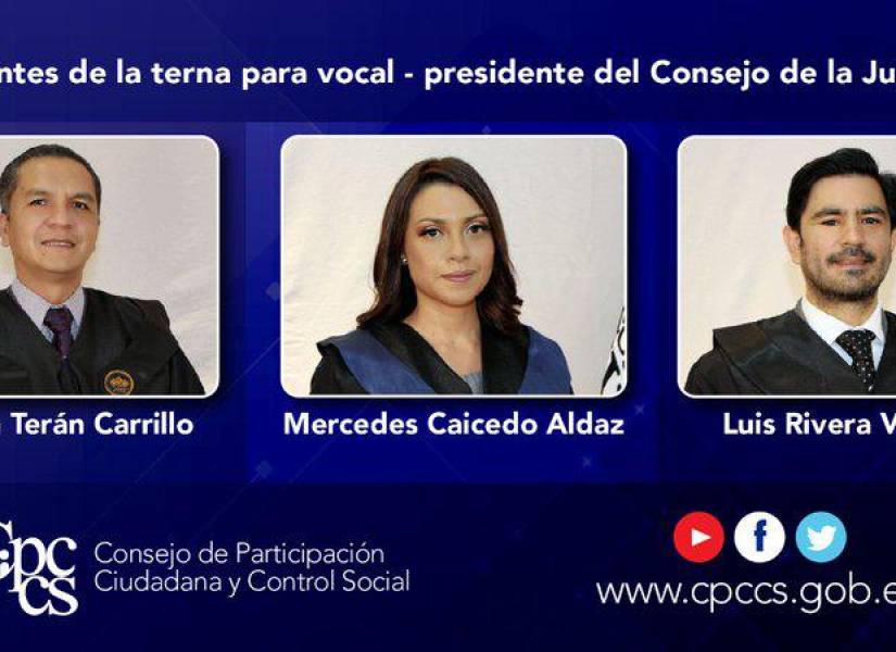 Los integrantes de la terna para presidir la Judicatura expusieron sus planes de trabajo el 1 de enero de 2023, en pleno feriado en Ecuador.