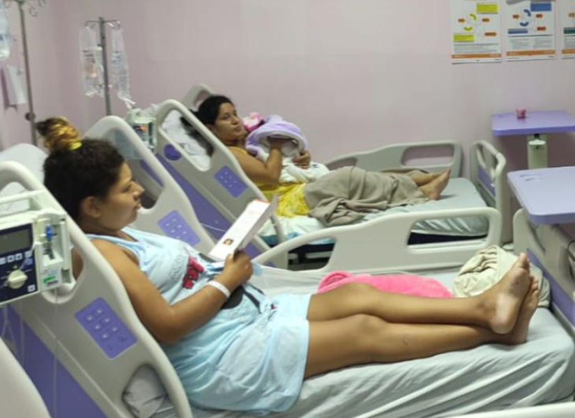 Maternidad Matilde Hidalgo en una imagen de archivo.