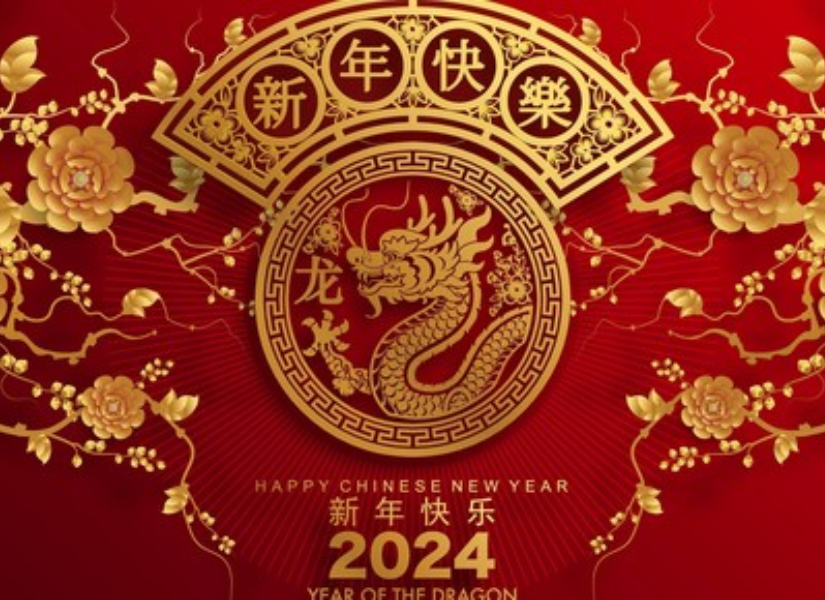 El 2024 es el año del Dragón.