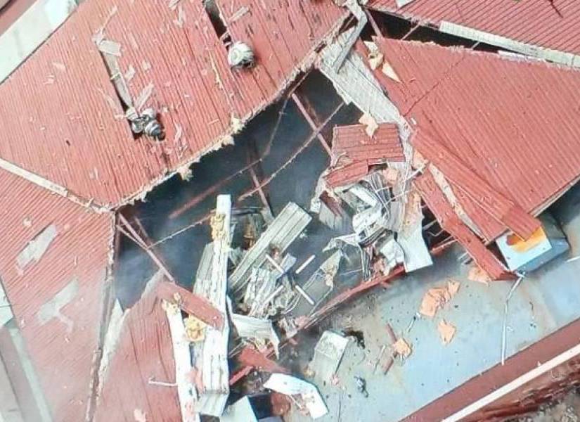 El dron que llevó un explosivo a La Roca podía cargar hasta 66 libras.