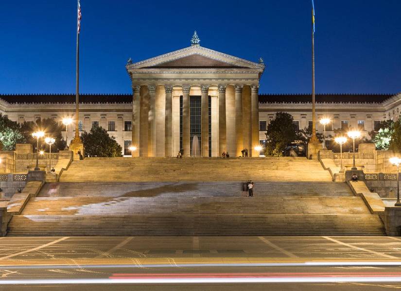 Museo de Arte de Filadelfia, las gradas inmortalizadas por la icónica escena de Rocky.