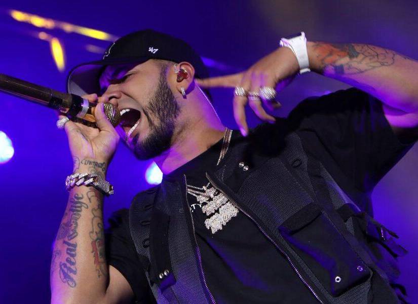 Anuel AA en una imagen de archivo.